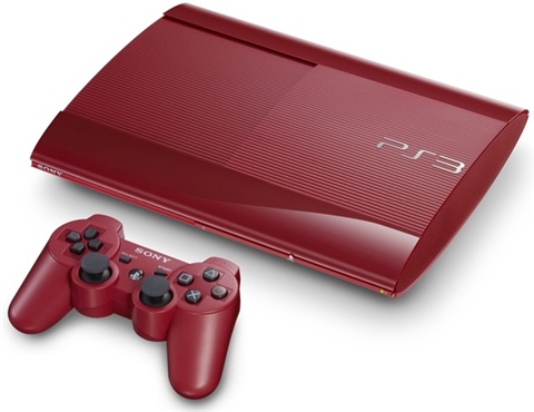PS3 500GB Red Super Slim +1Pad Unboxed - CeX (IN): - Buy